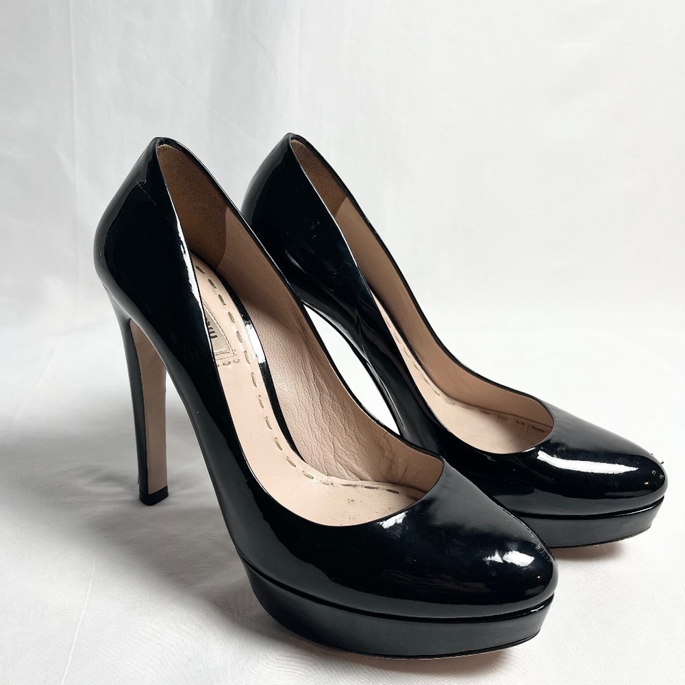 Miu Miu Black Patent Leather heels